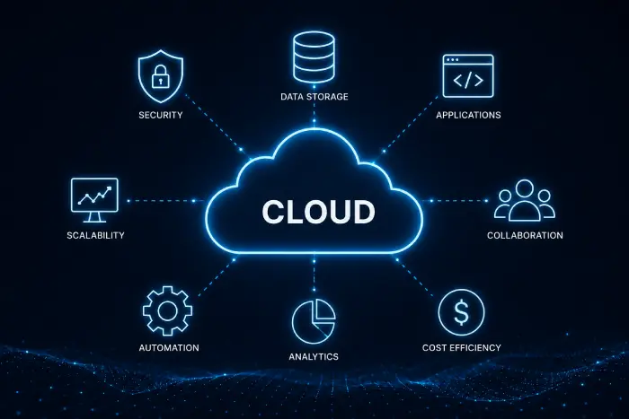 Cloud infrastructure and hosting environment